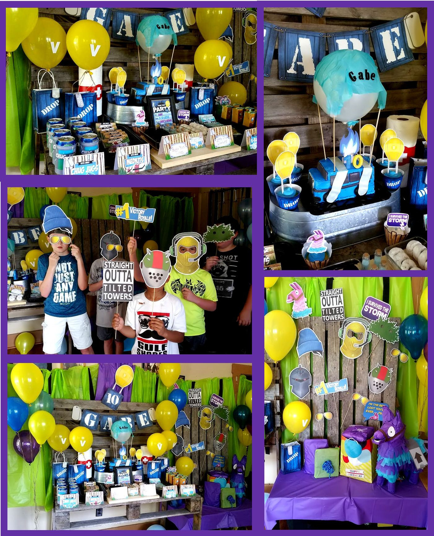 Best ideas about Fortnite Birthday Party
. Save or Pin Fortnite birthday party decorations Fortnite birthday Now.