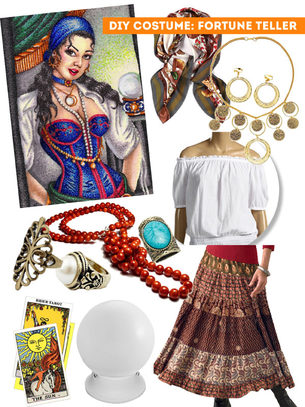 Best ideas about Fortune Teller Costume DIY
. Save or Pin DIY 5 thrift shop halloween costume ideas The Sweet Now.