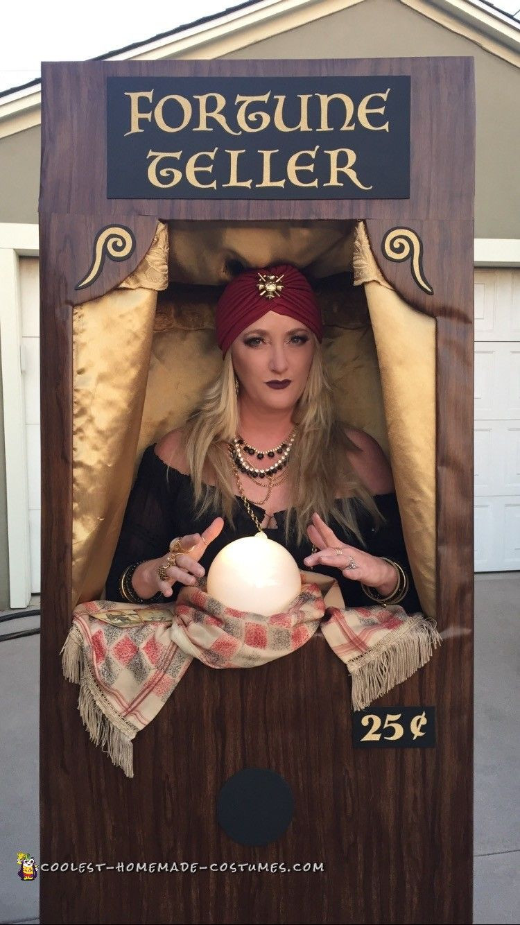 Best ideas about Fortune Teller DIY Costume
. Save or Pin Amazing Carnival Fortune Teller Machine DIY Costume Now.