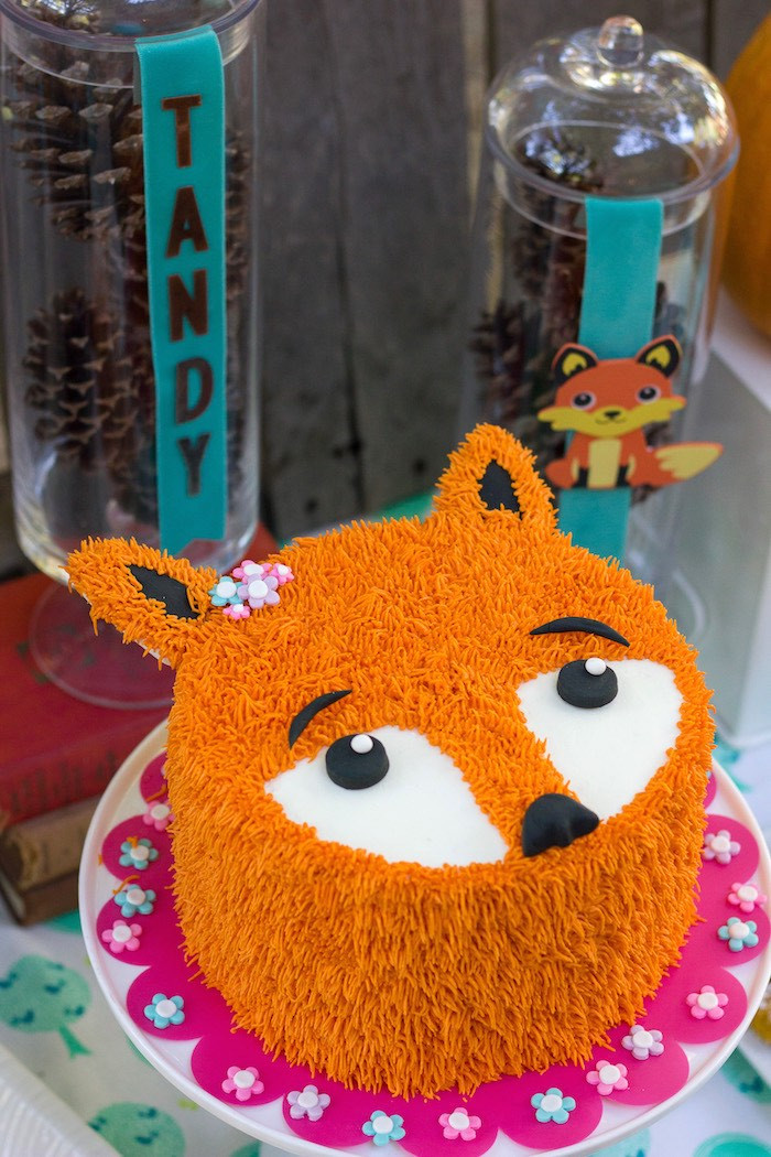 Best ideas about Fox Birthday Cake
. Save or Pin Kara s Party Ideas Crafty Like a Fox Birthday Party Now.