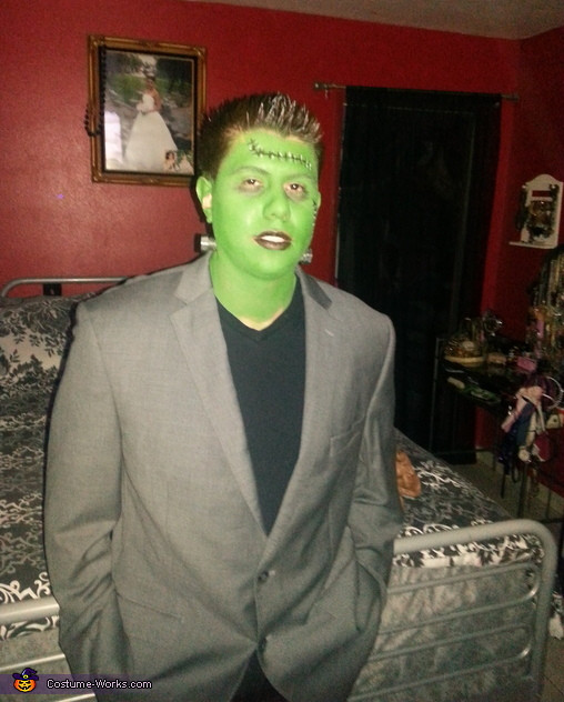 Best ideas about Frankenstein Costume DIY
. Save or Pin Frankenstein and his Bride Couple s Halloween Costume Now.