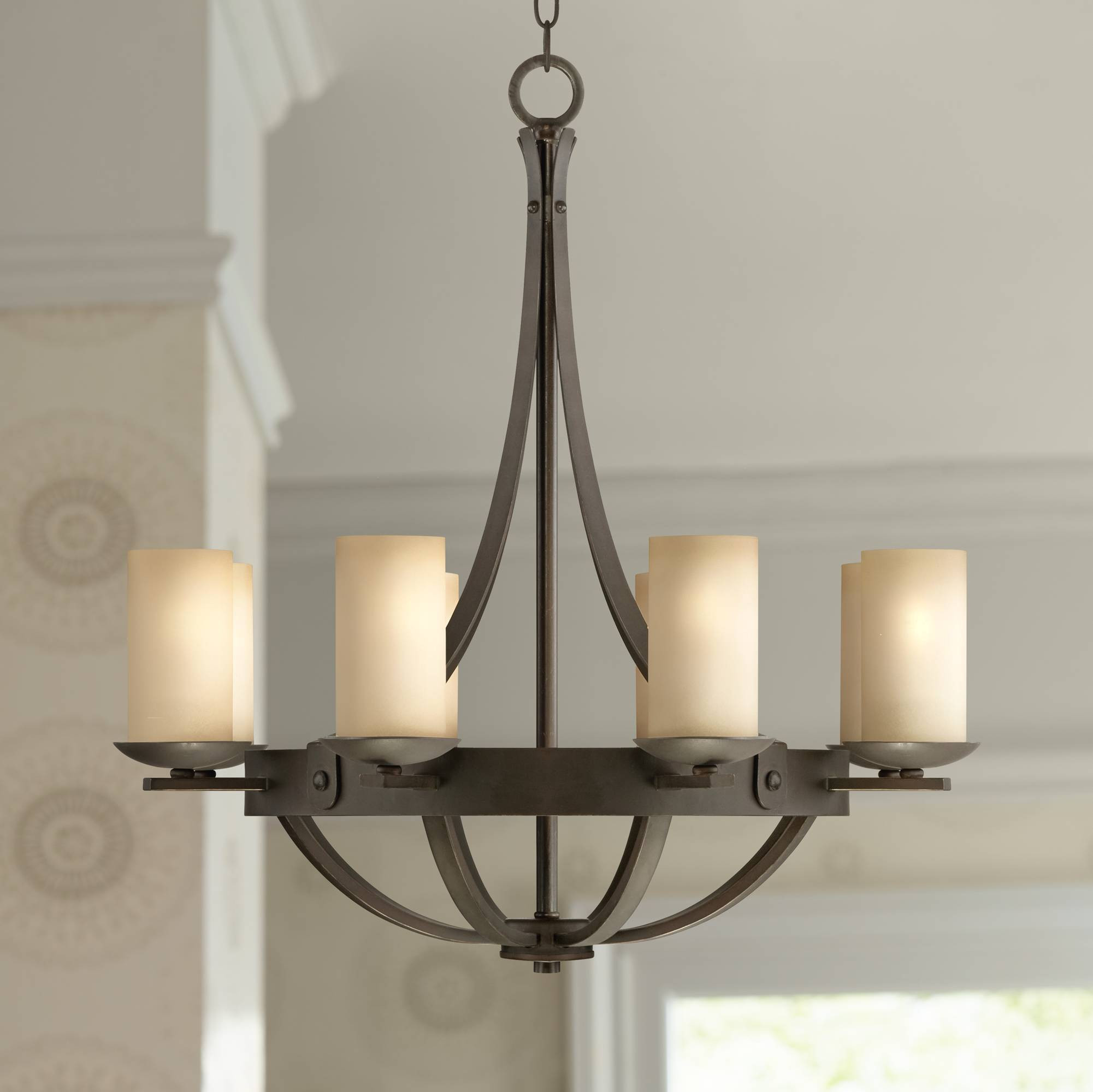 Best ideas about Franklin Iron Works Lighting
. Save or Pin Franklin Iron Works Bronze Quot Wide Scavo Glass Now.