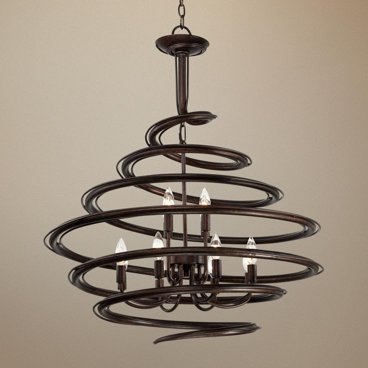Best ideas about Franklin Iron Works Lighting
. Save or Pin Franklin Iron Works™ Bronze 30 3 4" Wide Swirl Chandelier Now.