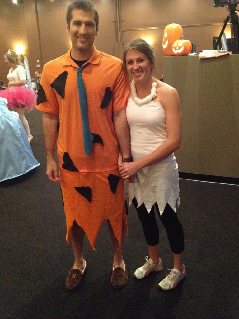 Best ideas about Fred Flintstone Costume DIY
. Save or Pin Cheap DIY Halloween Costume Fred & Wilma Bud For Health Now.