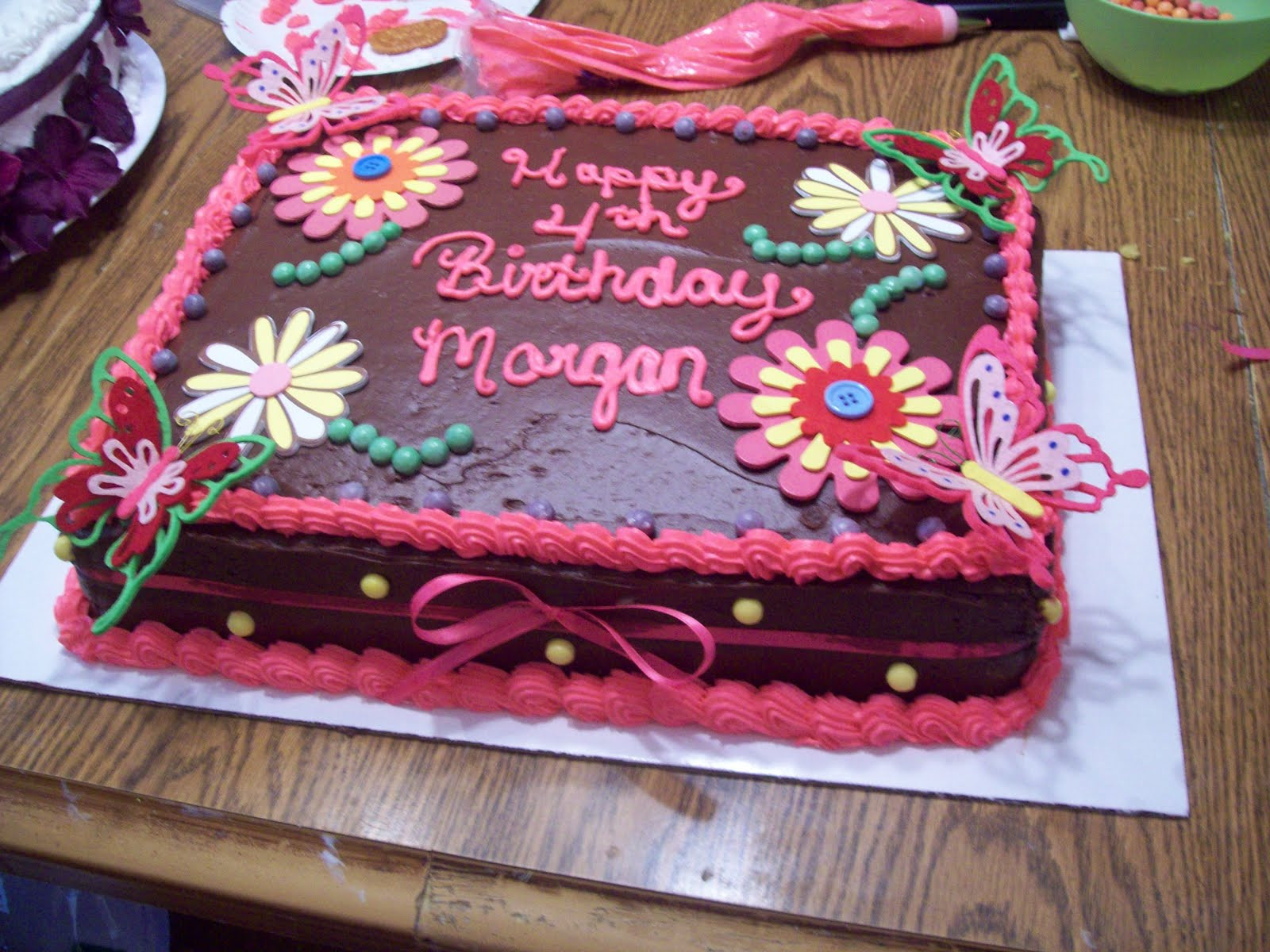 Best ideas about Free Birthday Cake Images
. Save or Pin Crazy about Cakes Birthday Cake for Morgan Now.