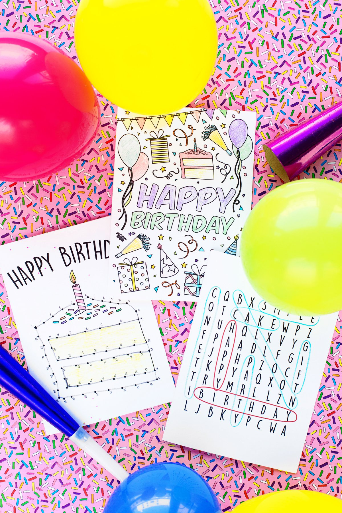 Best ideas about Free Birthday Card Printable
. Save or Pin Free Printable Birthday Cards for Kids Studio DIY Now.