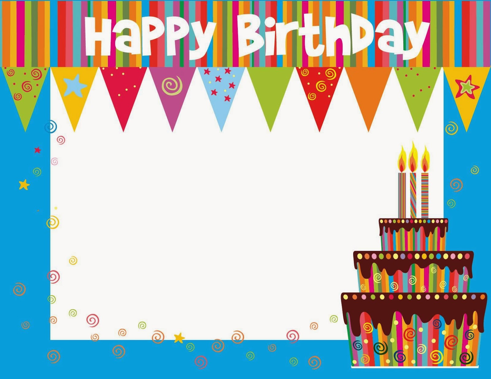 Best ideas about Free Birthday Card Templates
. Save or Pin Free Printable Birthday cards ideas Greeting Card Template Now.