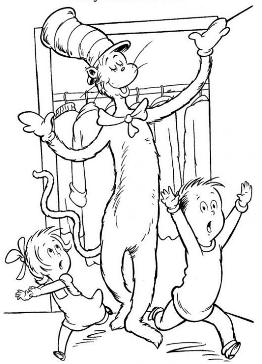 Best ideas about Free Cat In The Hat Printable Coloring Sheets
. Save or Pin Fun Coloring Pages Cat in the Hat Coloring Pages Dr Seuss Now.