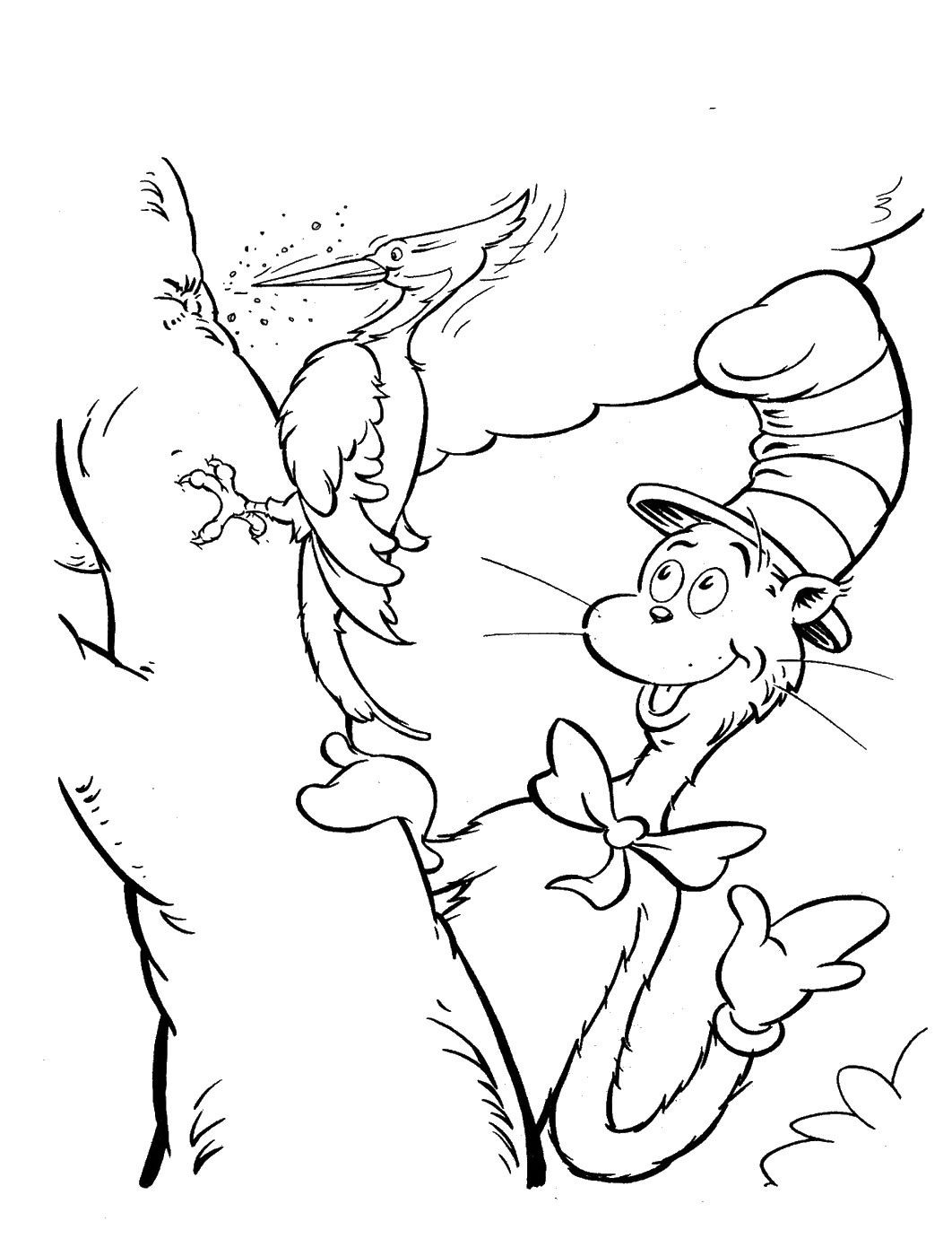 Best ideas about Free Cat In The Hat Printable Coloring Sheets
. Save or Pin Cat In The Hat Coloring Pages Free Coloring Home Now.