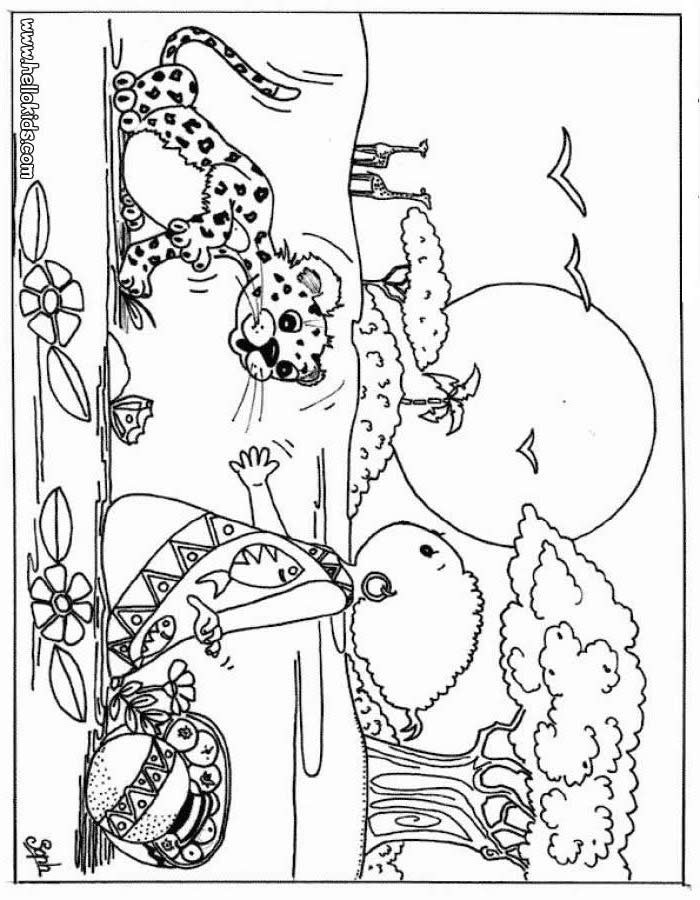 Best ideas about Free Coloring Pages African Animals
. Save or Pin Kid and leopard coloring pages Hellokids Now.