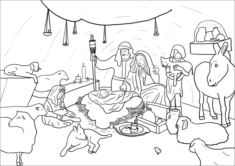Best ideas about Free Coloring Pages For Christmas Nativity
. Save or Pin Free Printable Nativity Coloring Pages for Kids Best Now.