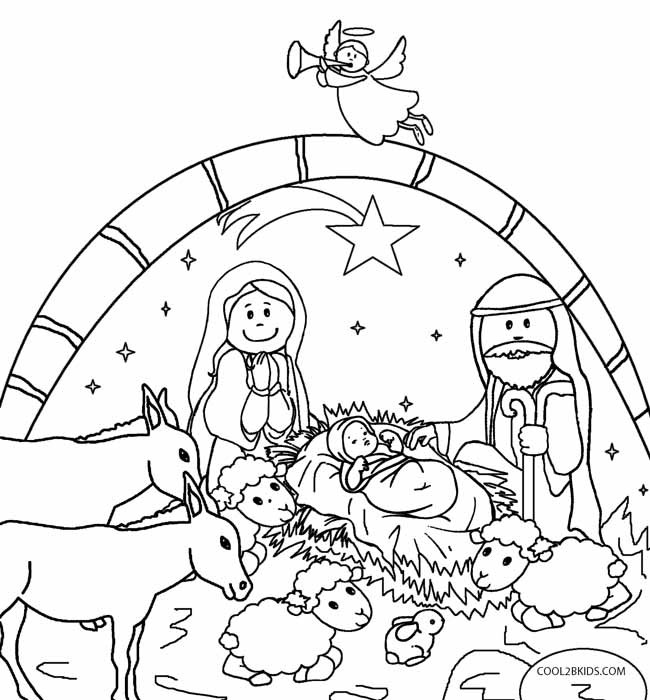 Best ideas about Free Coloring Pages For Christmas Nativity
. Save or Pin Printable Nativity Scene Coloring Pages for Kids Now.