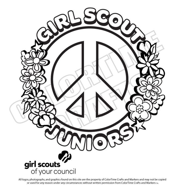 Best ideas about Free Coloring Pages For Girl Scouts
. Save or Pin girl scout coloring sheets Now.