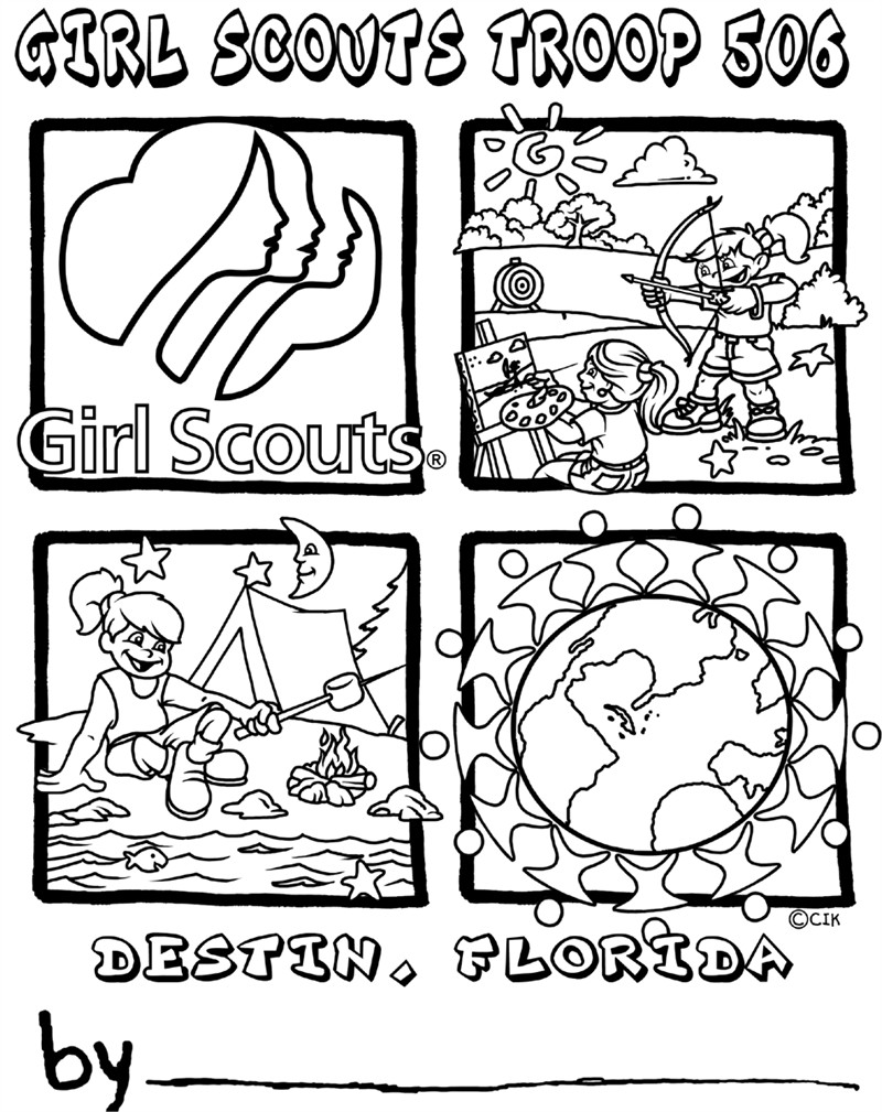 Best ideas about Free Coloring Pages For Girl Scouts
. Save or Pin Junior Girl Scout Coloring Pages Sketch Coloring Page Now.