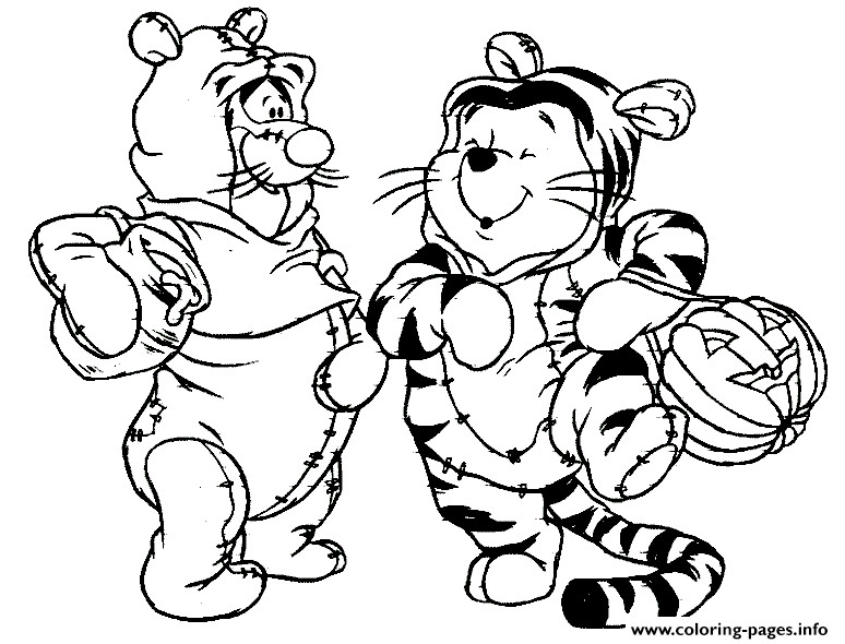 Best ideas about Free Coloring Pages Halloween Disney
. Save or Pin Disney Pooh Halloween Colouring Pages Free For Kidsfe52 Now.
