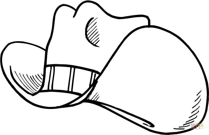 Best ideas about Free Coloring Pages Hats
. Save or Pin Cowboy Hat coloring page Now.