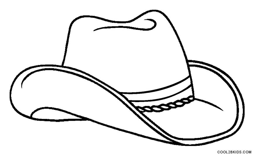 Best ideas about Free Coloring Pages Hats
. Save or Pin Printable Cowboy Coloring Pages For Kids Now.