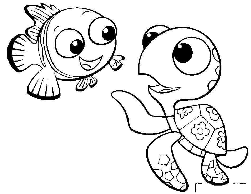 Best ideas about Free Coloring Pages Of Finding Nemo
. Save or Pin Finding Nemo And Crush Now.