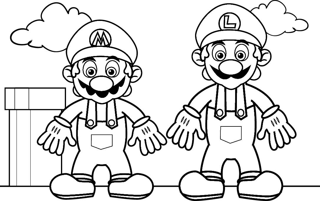 Best ideas about Free Coloring Pages Of Mario
. Save or Pin 9 Free Mario Bros Coloring Pages for Kids Disney Now.