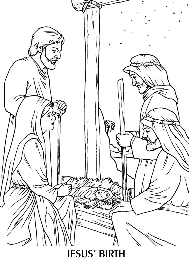 Best ideas about Free Coloring Pages Of The Birth Of Jesus
. Save or Pin Manger Scene Coloring Pages AZ Coloring Pages Now.