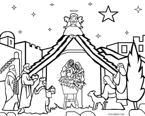 Best ideas about Free Coloring Pages Of The Nativity
. Save or Pin Printable Nativity Scene Coloring Pages for Kids Now.