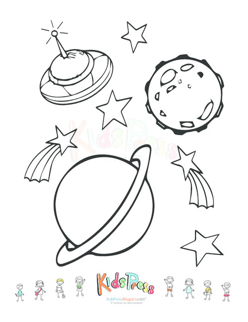 Best ideas about Free Coloring Pages Outer Space
. Save or Pin Printable Coloring Page – Outer space KidsPressMagazine Now.