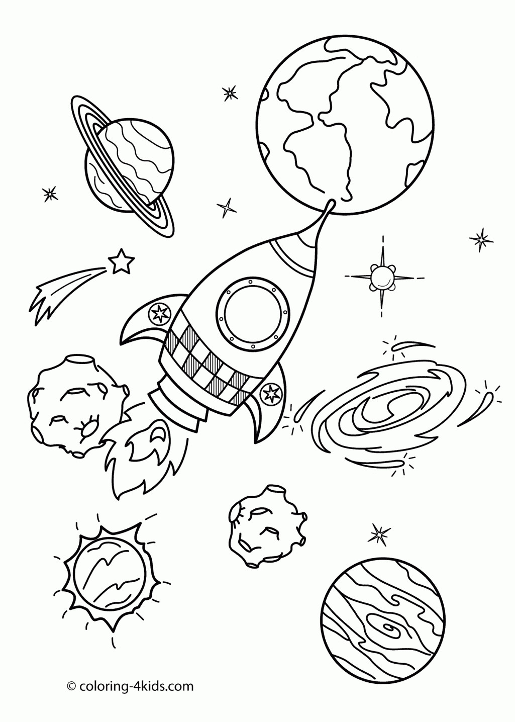 Best ideas about Free Coloring Pages Outer Space
. Save or Pin Astronaut Outer Space Coloring Page Coloring Home Now.