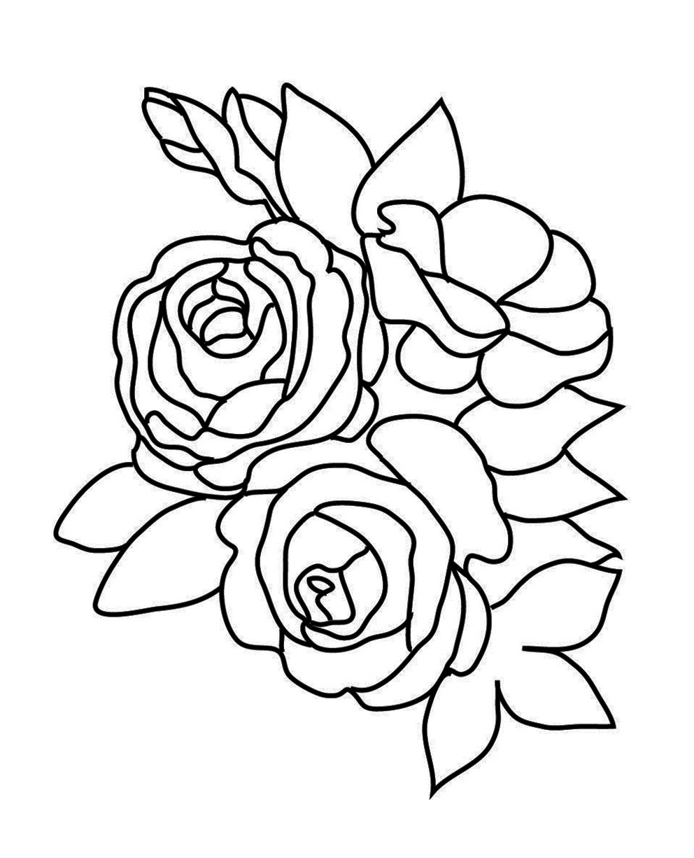 Best ideas about Free Coloring Pages Roses
. Save or Pin Flower Coloring Pages Now.