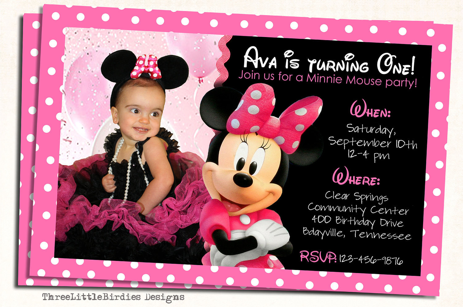 Best ideas about Free Customizable Minnie Mouse Birthday Invitations
. Save or Pin Minnie Mouse Birthday Invitation Now.