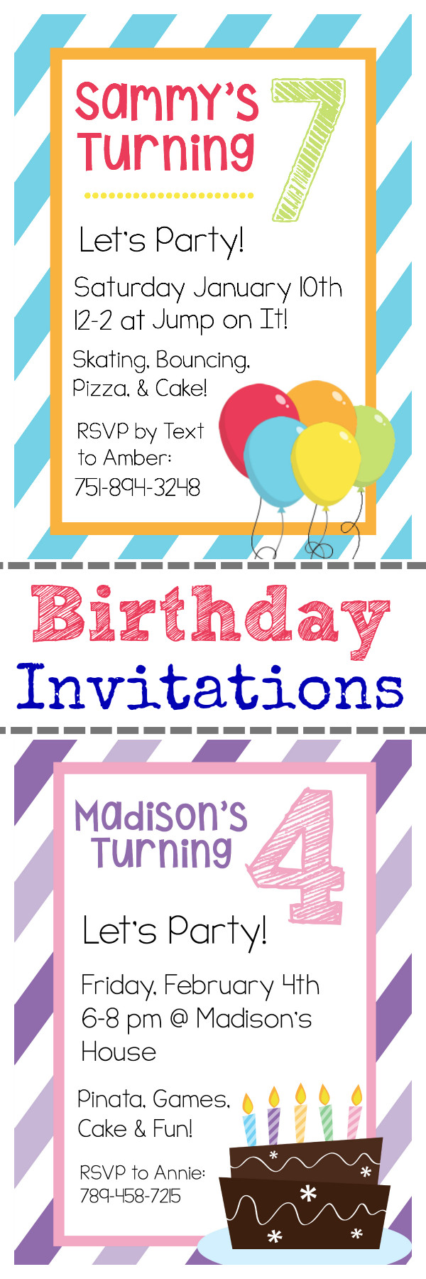 Best ideas about Free Downloadable Birthday Invitations
. Save or Pin Free Printable Birthday Invitation Templates Now.