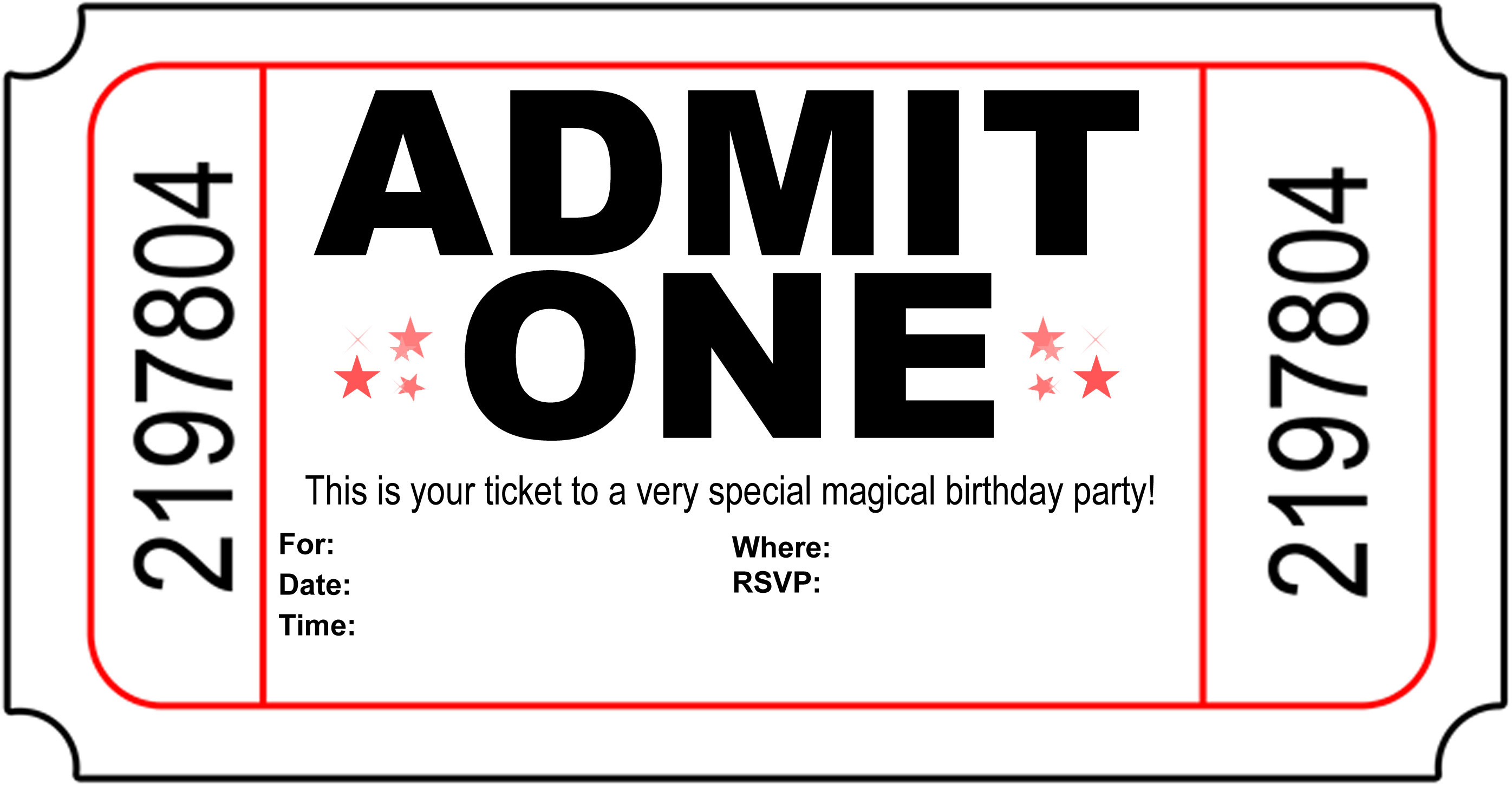 Best ideas about Free Downloadable Birthday Invitations
. Save or Pin Free Printable Birthday Party Invitations Kansas Magician Now.