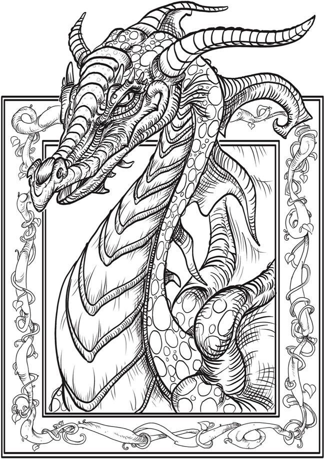 Best ideas about Free Dragon Coloring Pages For Adults
. Save or Pin 25 best ideas about Dover coloring pages on Pinterest Now.