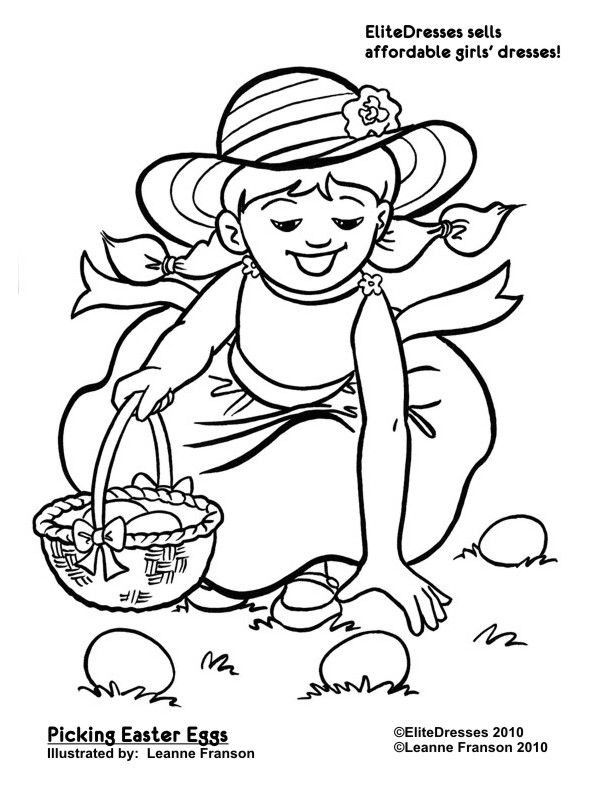 Best ideas about Free Easter Coloring Pages For Girls
. Save or Pin 48 best Easter Dresses & More images on Pinterest Now.