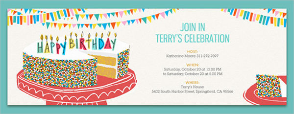 Best ideas about Free Email Birthday Invitations
. Save or Pin 9 Email Party Invitations Free Editable PSD AI Vector Now.