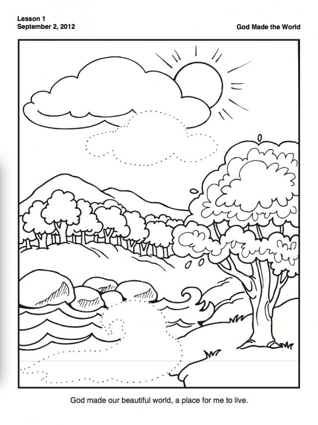 Best ideas about Free Fall Printable Bible Preschool Coloring Sheets
. Save or Pin Preschool Sunday School Coloring Pages AZ Coloring Pages Now.