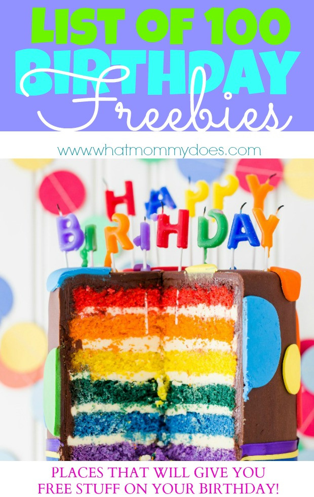 Best ideas about Free Gifts On Your Birthday
. Save or Pin 100 Birthday Freebies Get Free Stuff on Your BIrthday Now.