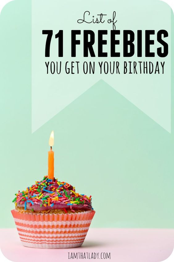Best ideas about Free Gifts On Your Birthday
. Save or Pin Free stuff Birthday freebies and My birthday on Pinterest Now.