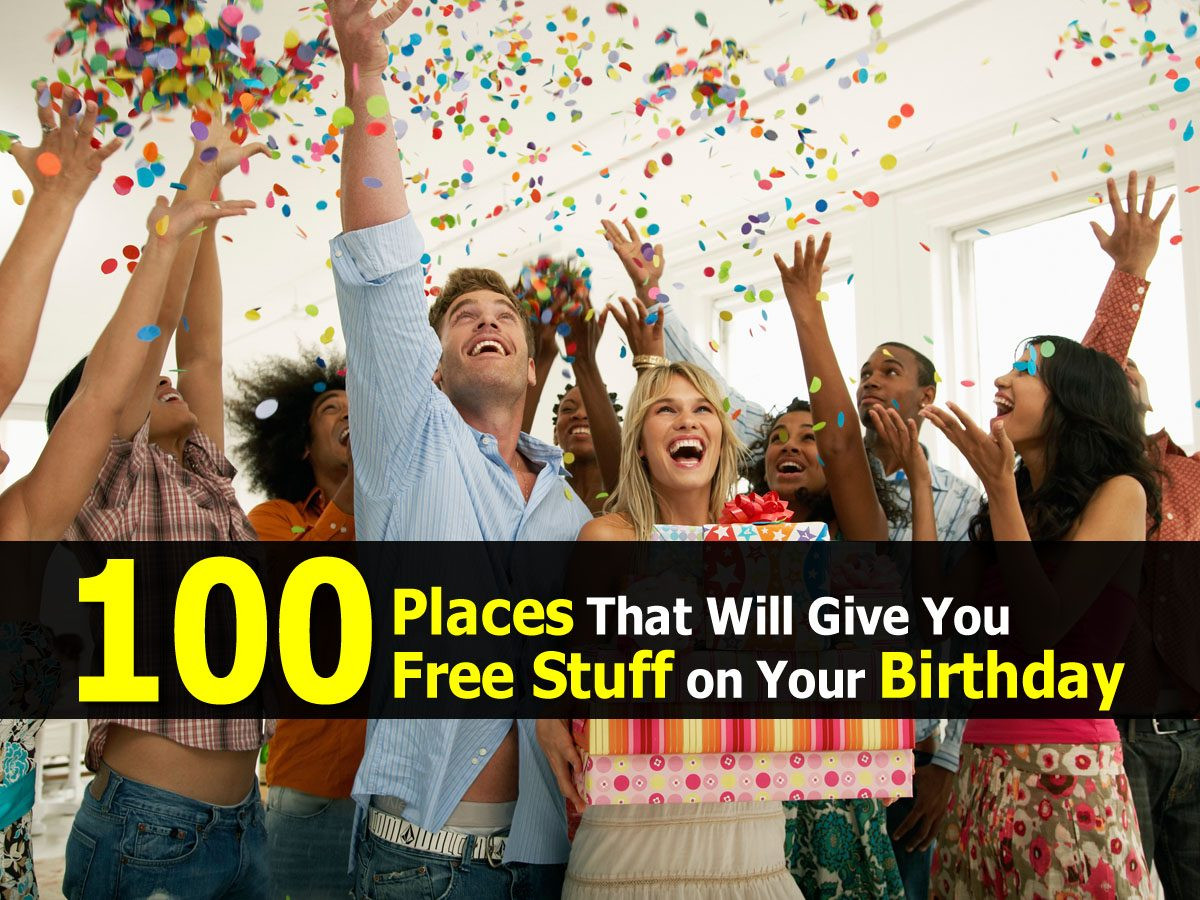 Best ideas about Free Gifts On Your Birthday
. Save or Pin 100 Places That Will Give You Free Stuff on Your Birthday Now.