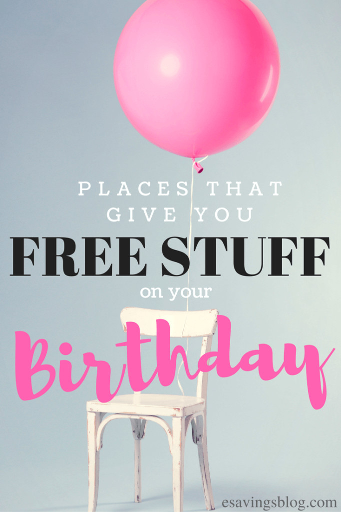 Best ideas about Free Gifts On Your Birthday
. Save or Pin Places That Give You Free Stuff on Your Birthday Now.