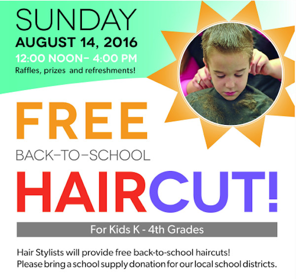 Best ideas about Free Haircuts For Kids
. Save or Pin Free back to school haircuts for kids in Cary Triangle Now.