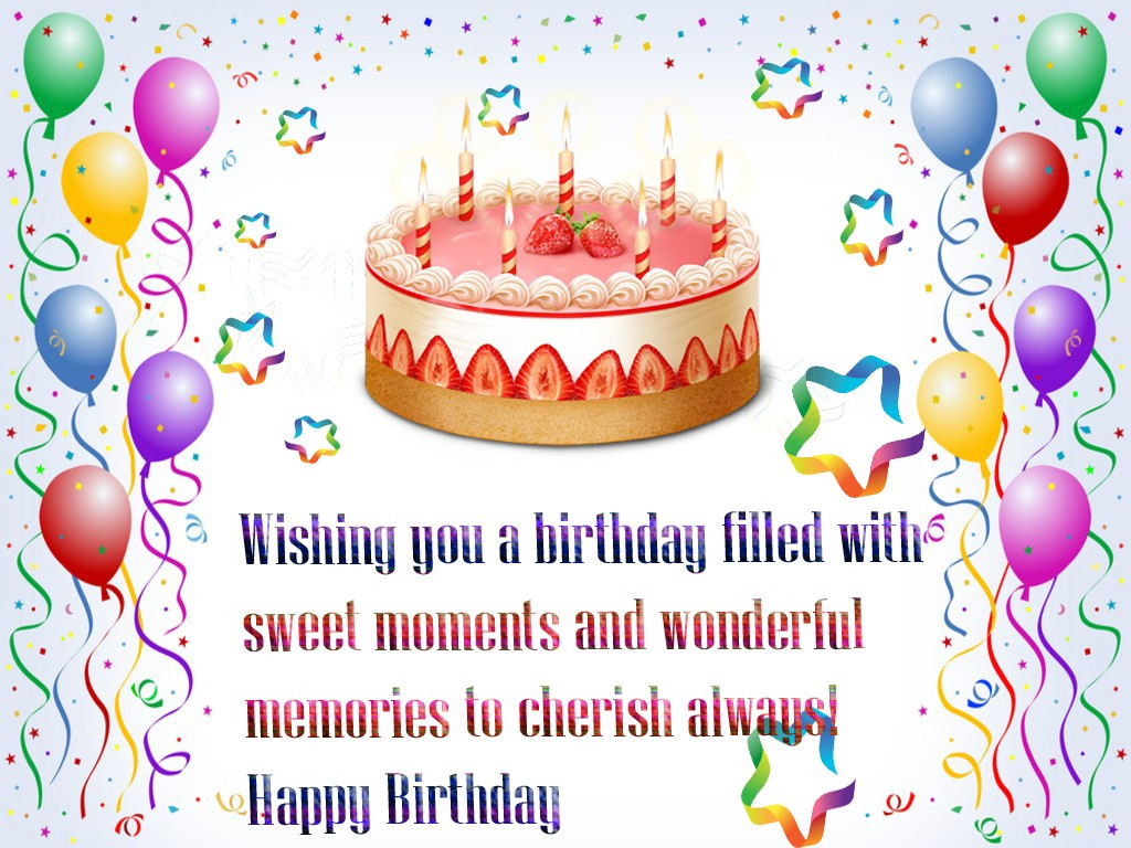 Best ideas about Free Happy Birthday Wishes
. Save or Pin happy birthday wishes quotes hd wallpaper free with cake Now.