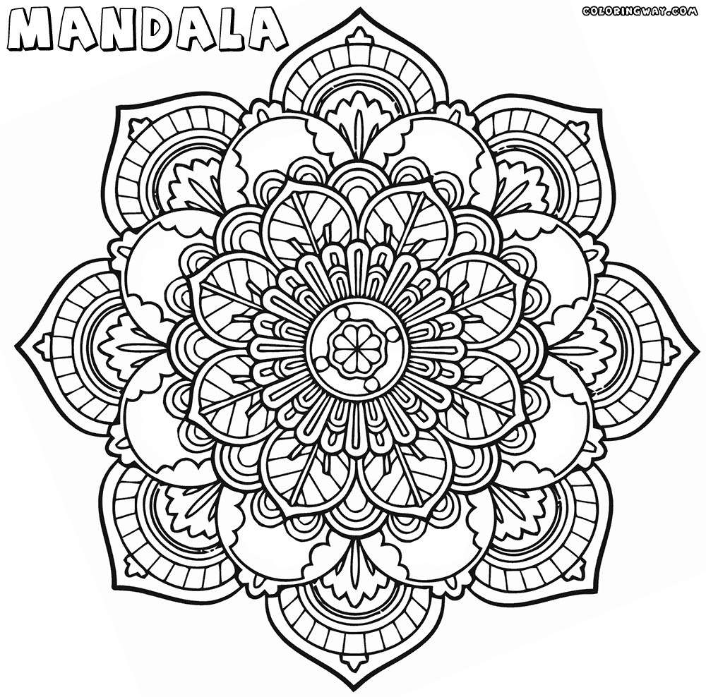 Best ideas about Free Mandala Coloring Pages For Teens
. Save or Pin Intricate Mandala Coloring Pages Coloring Home Now.