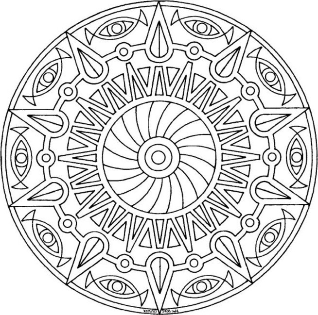Best ideas about Free Mandala Coloring Pages For Teens
. Save or Pin coloring pages for teens Now.