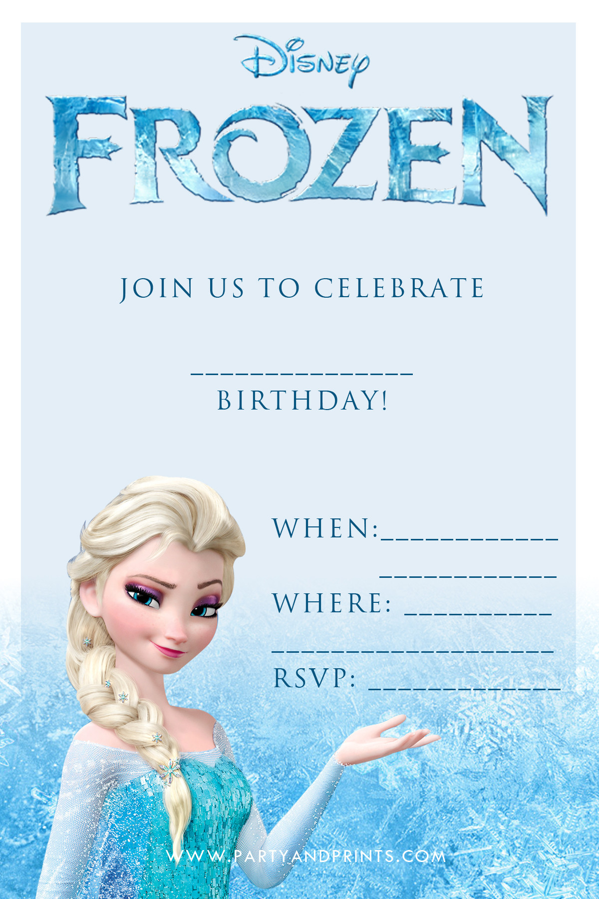 Best ideas about Free Online Birthday Invitations
. Save or Pin 20 Frozen Birthday Party Ideas Now.