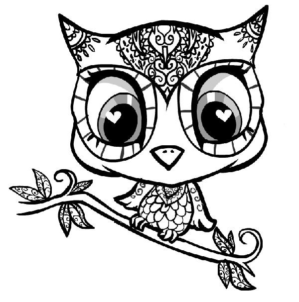 Best ideas about Free Owl Printable Coloring Sheets
. Save or Pin Great Grey Owl color page Now.