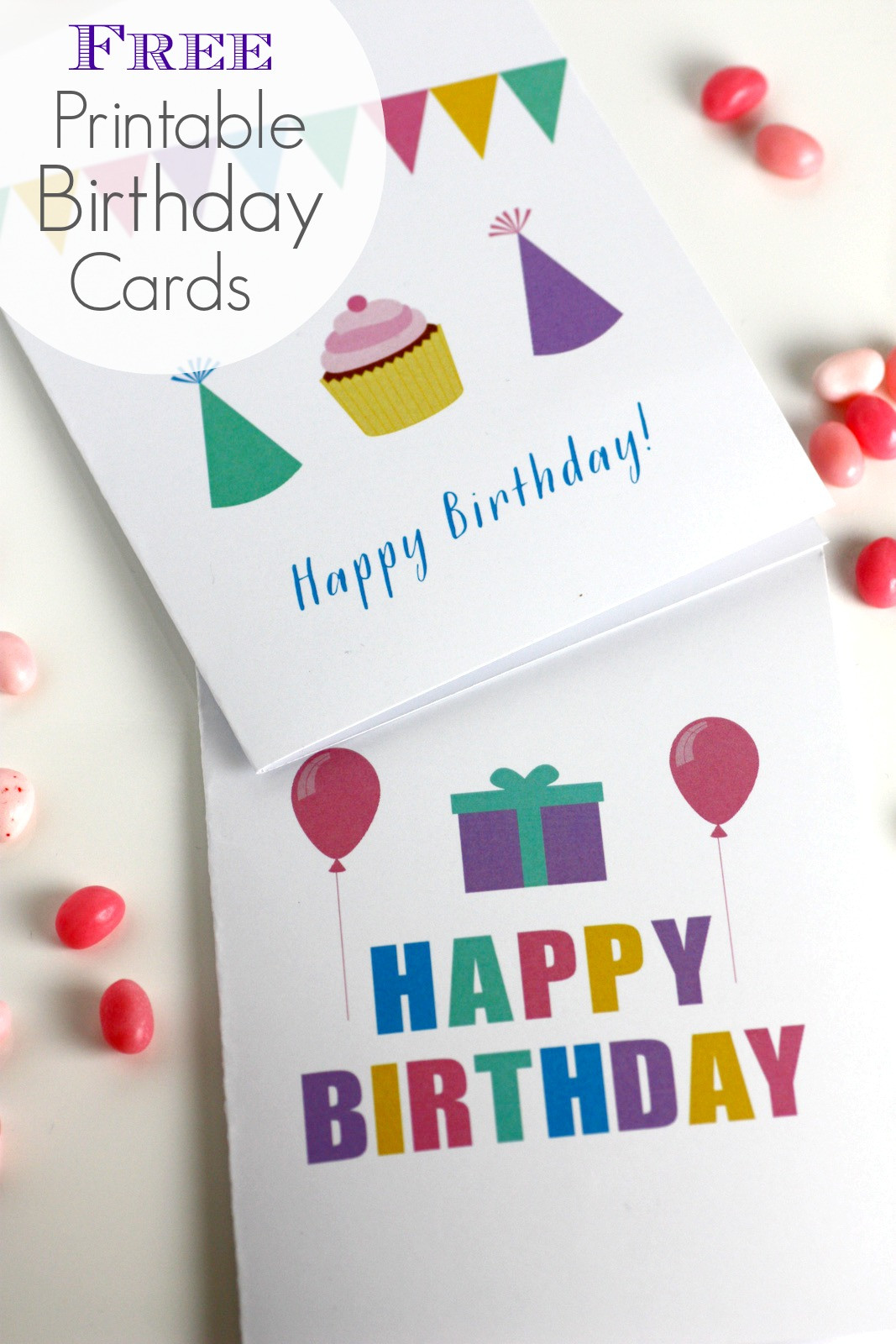 Best ideas about Free Printable Birthday Card
. Save or Pin Free Printable Blank Birthday Cards Now.