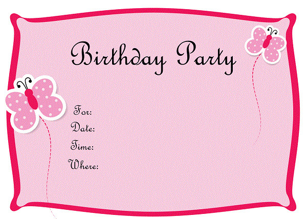 Best ideas about Free Printable Birthday Invitations For Girl
. Save or Pin Printable Birthday Invitations For Girls – Bagvania FREE Now.