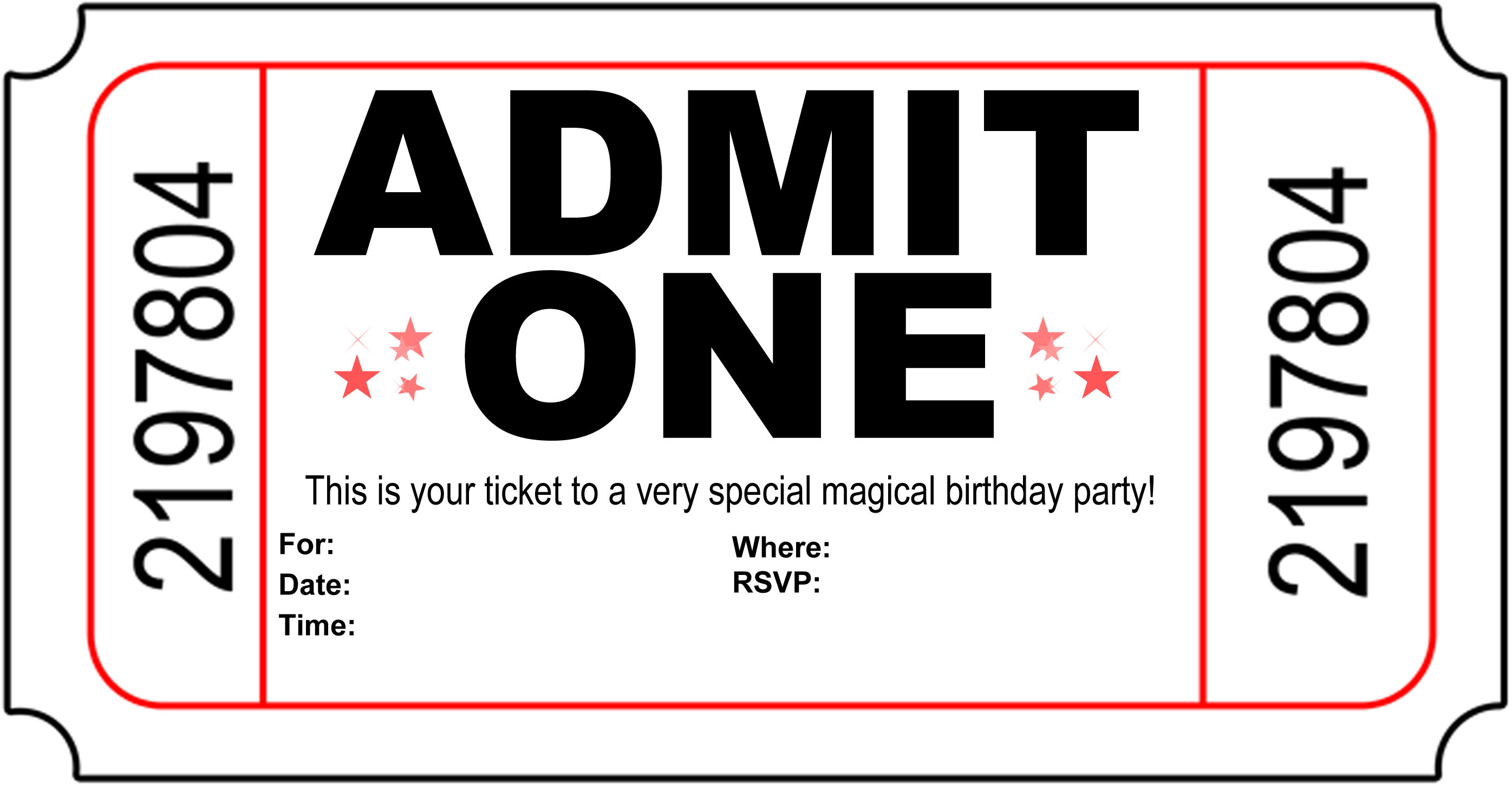 Best ideas about Free Printable Birthday Invitations
. Save or Pin Free Printable Birthday Party Invitations Kansas Magician Now.