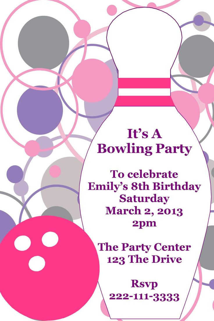 Best ideas about Free Printable Bowling Birthday Party Invitations
. Save or Pin Bowling Printable Birthday Party Invitation DIY Digital Now.