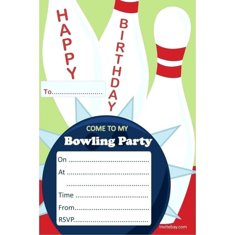 Best ideas about Free Printable Bowling Birthday Party Invitations
. Save or Pin Bowling Party Invitation Templates Free Now.